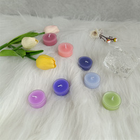 OEM/ODM mini bougies chauffe-plat colorées en vrac en gros bougies chauffe-plat parfumées à la paraffine pour mariage petites bougies chauffe-plat
