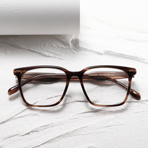 JMM82RX Gafas rectangulares con montura completa, anti-UV, unisex, para adultos, monturas de corrección de visión C25 - Product Image 1