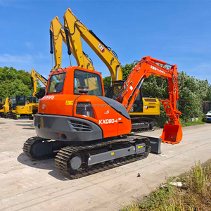 Escavatore Usato Kubota KX080-4, Macchinario Idraulico da Costruzione, 8 Tonnellate, in Buone Condizioni, in <span class=keywords><strong>Vendita</strong></span> - Product Image 3
