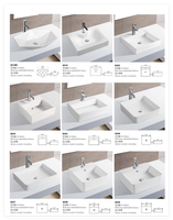 Évier ovale blanc moderne Offre Spéciale articles sanitaires en céramique pour hôtel appartement salle de bain lavabo d'art avec conception de dessus de table