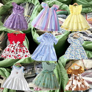 Fardos de Ropa Mixta al por Mayor, Vestidos de Niña Usados, Ropa de Verano para Bebés, Entrega Aleatoria, Vestidos para Niñas de 3 Años - Product Image 1