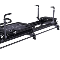 Reformer Pilates en alliage d'aluminium robuste et personnalisable, haut de gamme, pour studio, réglable, écologique, garantie 2 ans