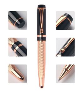 High Quality Rose Gold and Silver Heavy Metal Ballpoint Pens Elegant Business Writing <b>Gift</b> - Product Image 6