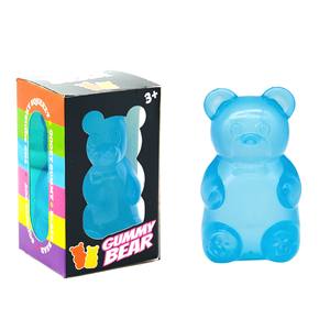 Jouet sensoriel Gummy Bear en plastique EVA avec rembourrage geléeux, 3,5 cm de haut, couleurs variables, pour enfants de 5 à 7 ans, éducatif - Product Image 4