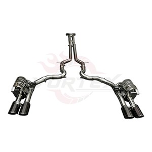 ท่อไอเสีย Vortex Performance Catback สำหรับ Panamera 971 ปี 2017-2024 ทำจากสแตนเลส ปลายสีดำ - Product Image 1