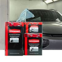 GOODING GD-400 Vernis Acrylique Transparent à Effet Complet MS Haute Fluidité Brillant Miroir pour Peinture de Finition Automobile