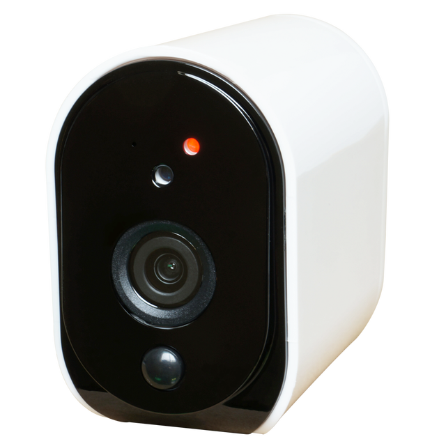 Best Selling Alexa Controlled CCTV Camera Smart Home Mini Indoor Alexa With Lithium Battery Slot