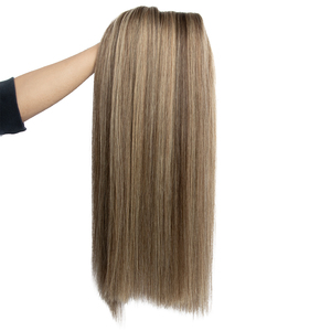 Extensions de cheveux en mèches doubles tirées à la machine, qualité Remy, lisses et douces, grade 12A, pour la beauté, Qingdao <span class=keywords><strong>Haohao</strong></span> Hair Wholesale - Product Image 3