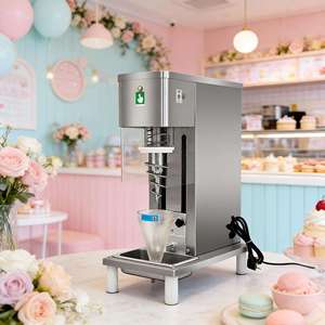 Mezcladora Manual Comercial de 750W con Sistema de Limpieza por Chorro para Helados y Yogur, Equipo para Heladerías - Product Image 4