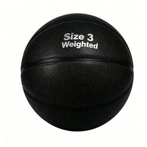 Ballon de basketball lesté taille 3 <span class=keywords><strong>pour</strong></span> enfants, entraînement de force, 600g, ballon d'entraînement lourd, OEM, logo personnalisé, couleur, emballage, 900g en vrac - Product Image 2