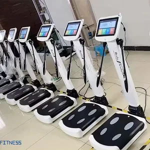 Vücut için ölçme makinesi spor Yoga stüdyo spor fitness insan vücudu analizörü vücut yağ ölçer ölçüm cihazı
