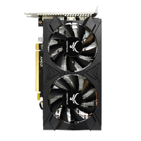 CENTAUR RX 580 kartu Video, kartu Video 8GB 2048SP dengan 256Bit PCI-E 3.0 8Pin Radeon GPU pipa panas Multi-Port DP GDDR5 pendingin kipas