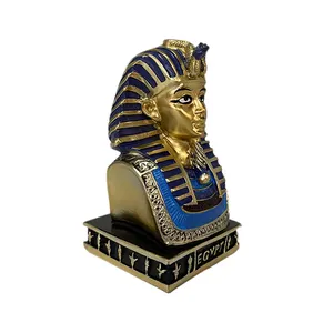Großhandel ägyptische Geschenke Harz Vintage ägyptische Pharao Statue Figur für Home Decor