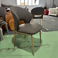 Chaise de salle à manger moderne à dossier découpé pour hôtels, restaurants, restaurants à thème, lieux d'événements et bars à cocktails