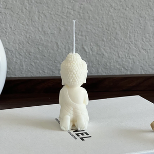 2024 bougies bouddhistes <span class=keywords><strong>de</strong></span> conception populaire décor à la maison Mini bougie <span class=keywords><strong>de</strong></span> <span class=keywords><strong>bouddha</strong></span> bougie <span class=keywords><strong>de</strong></span> prière blanche spirituelle personnalisée pour l'activité religieuse - Product Image 4
