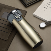 Vente en gros de tasses à café isothermes en acier inoxydable intelligent à double paroi de 420 ml, 18/8, écologiques, isolation thermique de 12 à 24 heures