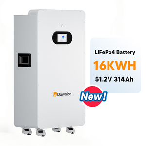 Energy Storage Solar Battery Pack Soc Wifi 48v 51.2V 100AH 15KWH 10KWH 5KWH 16kwh Power <b>Wall</b> Battery Lifepo4 Lithium 314ah - Product Image 1