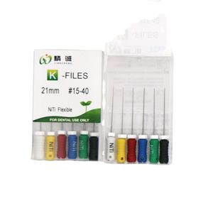Файлы для корневых каналов JiNGC: высококачественные никель-титановые K-файлы квадратного сечения для ручного использования, с высокой режущей способностью - Product Image 2