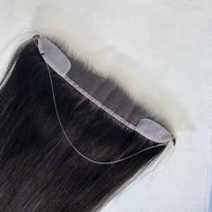 Aplique de Cabelo Humano Virgem Brasileiro com Linha Invisível 12*2HD, Peruca Full Lace de 16'' de Comprimento para Mulheres - Product Image 3
