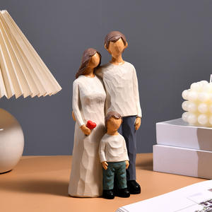 Muebles de TV para Sala de Estar y Figuras Decorativas de Resina Cálida para Regalos de Boda y Negocios, Creativas y Sofisticadas - Product Image 3