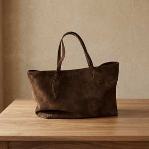Bolso de Mano Elegante de Cuero Genuino para Mujer, con Cierre, Impermeable, Anti-Robo, Duradero, Ligero, con Correa Cruzada - Product Image 2
