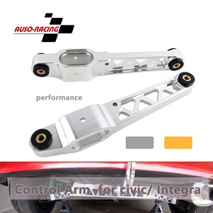 Bras de suspension inférieurs en alliage d'aluminium pour Honda Civic Integra 88-95 94-01 Argent Or - Product Image 5