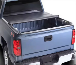 Cubierta de lona enrollable de vinilo suave, impermeable y con cerradura, personalizada <span class=keywords><strong>en</strong></span> negro para la caja de camionetas NP300, <span class=keywords><strong>Ford</strong></span> <span class=keywords><strong>F150</strong></span>, Dodge Ram, Nissan - Product Image 1