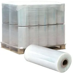 Buona Qualità Chiaro LLDPE Stretch Film di Taglio Rotolo di Pellicola del PE 50 centimetri