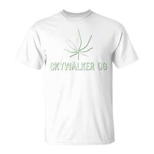 Camiseta gráfica Skywalker Og blanca unisex para adultos de manga corta informal para todas las estaciones - Product Image 1