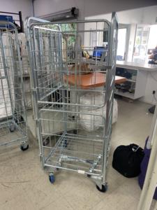 Festable ארבעה צדדי חוט רשת עגלת רול מיכל - Product Image 6