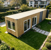 Usine de conteneurs Skyacross, maison modulaire en acier préfabriquée de luxe, entièrement équipée, mobile