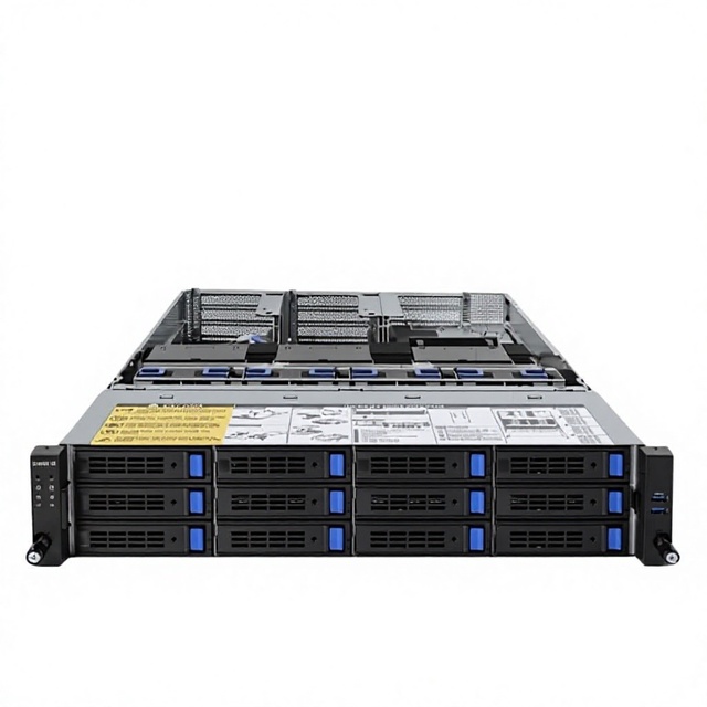 Gigabyte R282-Z93 2U Dual AMD EPYC GPU Server Barebone AI Deep Learning HPC Server