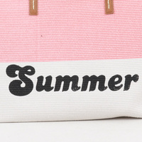 Sac fourre-tout décontracté en toile blanc, léger, grande capacité, pour femme, avec personnalisation d'usine, sans bandoulière