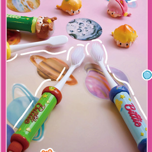Figura de Billie Cute Teeth Universe, Cepillo de Dientes de Cerdas Suaves, Juguete de Regalo para Niños, Adorno de Resina - Product Image 3