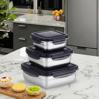 Boîte à lunch multifonctionnelle portable de haute qualité pour la maison, la randonnée et le camping pour stocker les aliments
