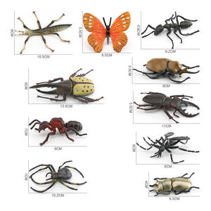 Lelewu simula el modelo animal de tipo catalpa, Magnophidia, mariposa, palo, hormiga, Araña, mosquito e insecto - Product Image 3