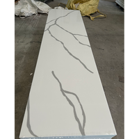 Dalles de surface solide en acrylique UPR et MMA Staron/LG/Hanex, grandes dalles colorées 3660*760*12mm, sans joint, pour l'intérieur