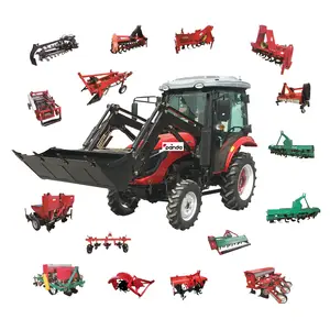 Mini tractor 25 30 35 40 45 50 60 hp 4 wheel drive 4wd farming agriculture compact diesel farm tractors