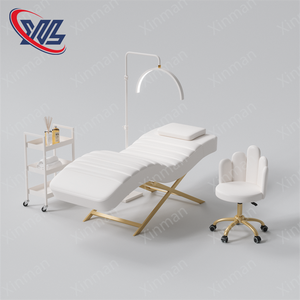 Xinman Nieuw Model S Beauty Bed Ergonomische <span class=keywords><strong>Lounge</strong></span> Stoel Flanel Materiaal Wimper Bed - Product Image 3