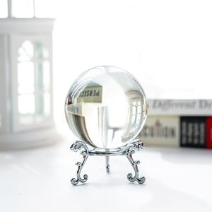 Frizzante artigianale 60mm chiaro ametista rosa quarzo cristallo <span class=keywords><strong>sfera</strong></span> di vetro Stand <span class=keywords><strong>elegante</strong></span> illuminazione magica per casa festa incisione - Product Image 6