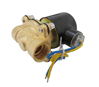 Meilleur Prix Universel 2 Voies 220V CA 24V CC 1/2" 3/4" 1" 1-1/4" 1-1/2" 2" Pouces Électrovanne Air Eau Électrique NF NO