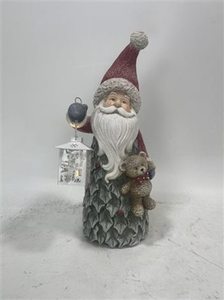 Vente en gros de décoration de Noël en magnésie pour garçon et père Noël avec lanterne statue en résine artisanale renne fait à la main décoration du nouvel an pour la maison - Product Image 6