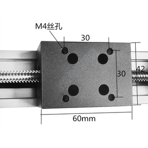 42-step Stepper Motor CNC Linear Rail <strong>Small</strong> <strong>Slide</strong> Stage T-type Screw Rod Linear Guide Rail Electric <strong>Slide</strong> Rail Module - Product Image 4