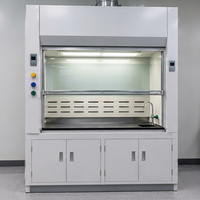 Fume Hood Laboratorium Dengan Filter HEPA Baja Tahan Karat 304 Ruang Bersih Untuk Penggunaan Laboratorium