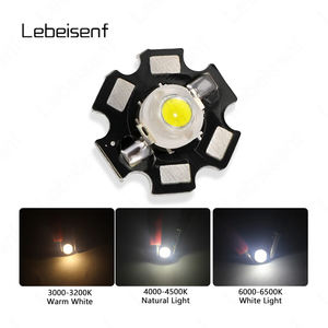 مصباح لومن عالي الطاقة بقدرة 1 واط و 3 واط ، خرزة رقاقة ، جهد منخفض-من من من من من من من من على شكل حرف 50-من من من من من من نوع 20 - Product Image 3