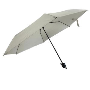 Paraguas de Viaje Moderno de Fibra de Vidrio con 6 Varillas y Apertura Manual, Protección Solar y contra la Lluvia - Product Image 6