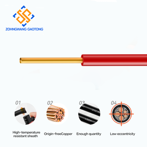 Fil de cuivre pur 99,99% Câble <span class=keywords><strong>électrique</strong></span> Câble BV Fil de cuivre <span class=keywords><strong>électrique</strong></span> 1,0 mm Prix du câble par mètre - Product Image 3