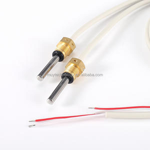 Sonde de température à haute précision personnalisée PT1000 RTD, sonde à filetage métallique pour compteur de chaleur - Product Image 3