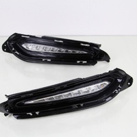 Feux de jour LED modifiés JC pour Honda HRV 2014-2017, clignotants modifiés, feux antibrouillard avant
