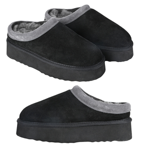 유니섹스 패션 퍼 슬리퍼 매우 편안하고 따뜻한 실내화 야외용 OEM/ODM 지원 겨울 퍼 슬리퍼 - Product Image 3